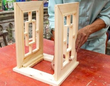 Woodworking Idea for this Christmas Creating Home decorative Lights DIY with Wood