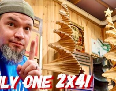 Easy to Make 2x4 Meter Spiral Christmas tree Low in cost but good profit